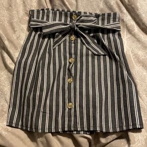 Striped skirt